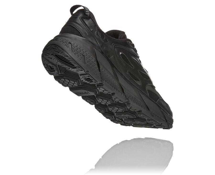 Hoka One One Tenisky Damske Čierne - Clifton L - 42956-NUFE